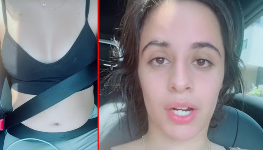 Camila Cabellodan konuşulan video: Sarkık karnımı gösterdim, özgürleştim