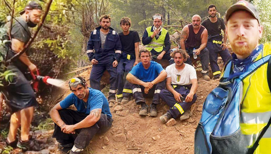 Yangın bölgelerine ünlülerden yardım eli: Dualarınızla Turgut’ta bir dağı kurtardık