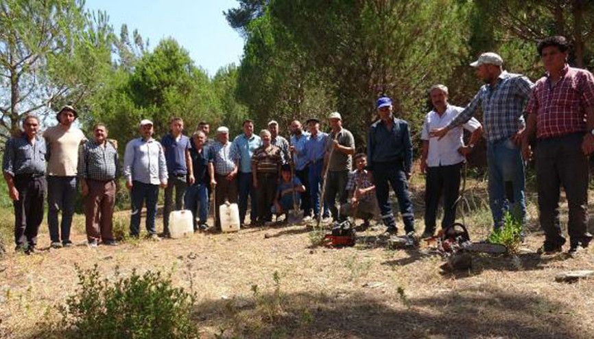 Orman yangınlarına karşı 30 kişilik tim Teyakkuza geçtiler Orman yangınlarına karşı 30 kişilik tim Teyakkuza geçtiler