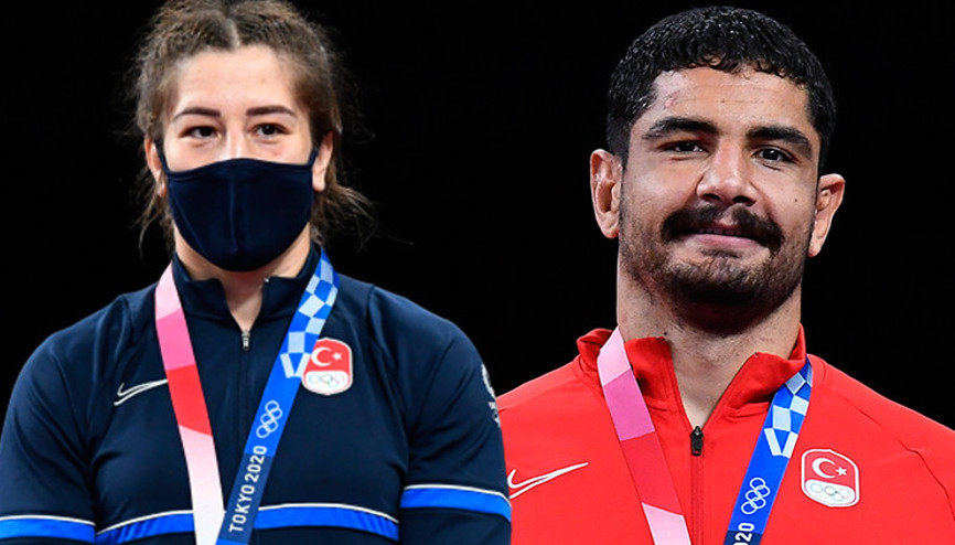 Tokyo 2020 Haberi: Türk güreşçilerden Tokyoda 3 madalya