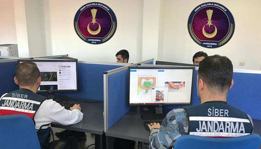 Jandarma provokasyona geçit vermedi Çok sayıda kişi ve web sitesi hakkında işlem başlatıldı