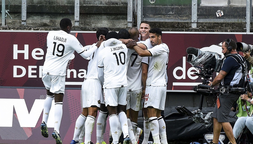 Metz - Lille maçından öne çıkan fotoğraflar
