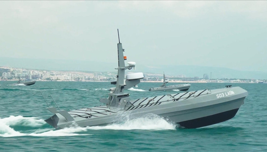 Çalışmalar deniz alanında da devam ediyor İlk aşama tamamlandı... Göreve hazırlanıyor