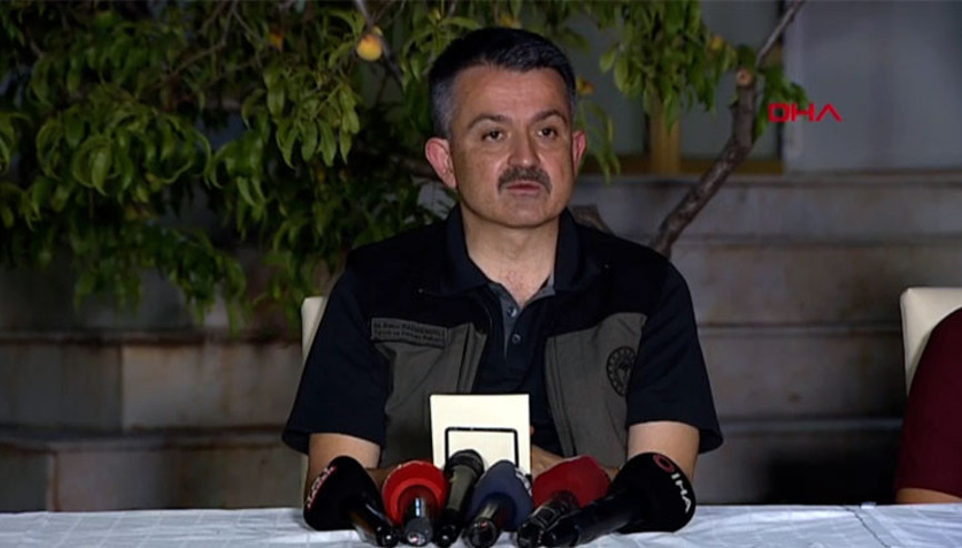 Orman yangınlarında son durum Bakan Pakdemirli: Termik santralde risk minimize edildi