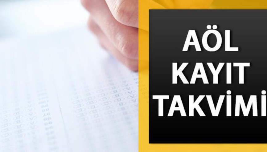 AÖL kayıt yenileme ne zaman İşte Açık Lise yeni dönem kayıtlarından bilgiler