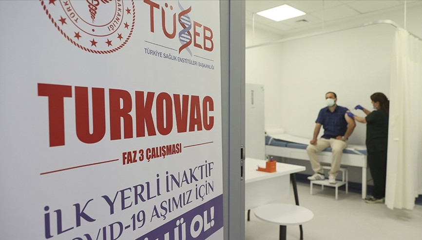 Turkovac (yerli aşı) için nasıl gönüllü olunuyor Mobil uygulama ekranı