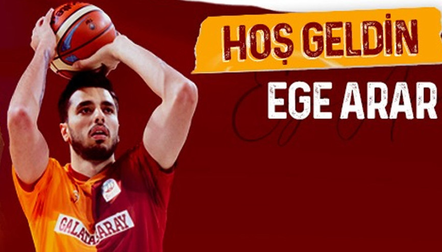 Galatasaray Erkek Basketbol Takımı, Ege Ararı kadrosuna kattı