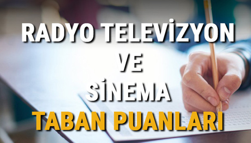 Radyo, Televizyon ve Sinema taban puanları ve başarı sıralamaları 2021 Radyo, Televizyon ve Sinema taban puanları ve başarı sıralamaları 2021