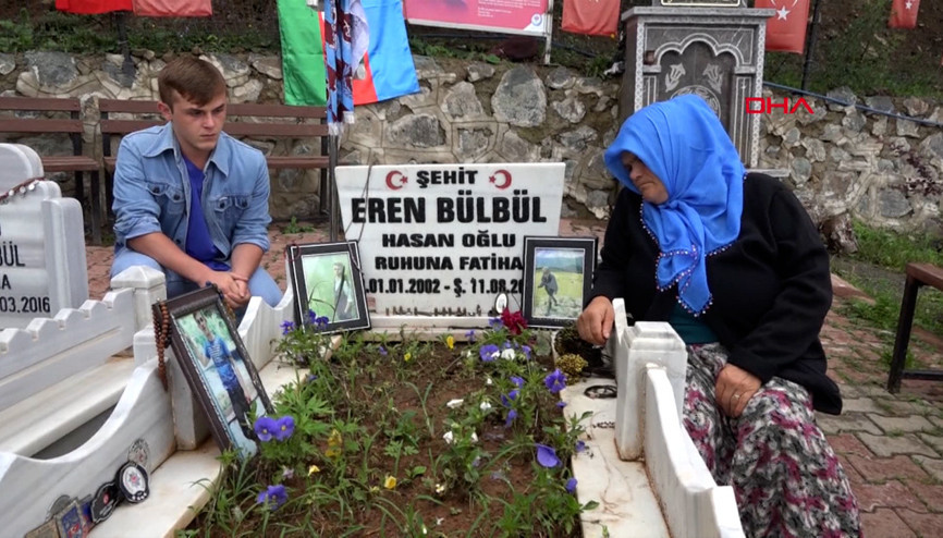 Erenin şehit düştüğü sahne, ölüm yıl dönümünde çekildi