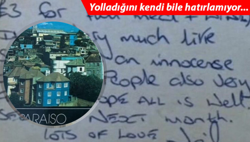 Böylesi ancak filmlerde olur... Bu kart alıcısına 30 yıl sonra ulaştı