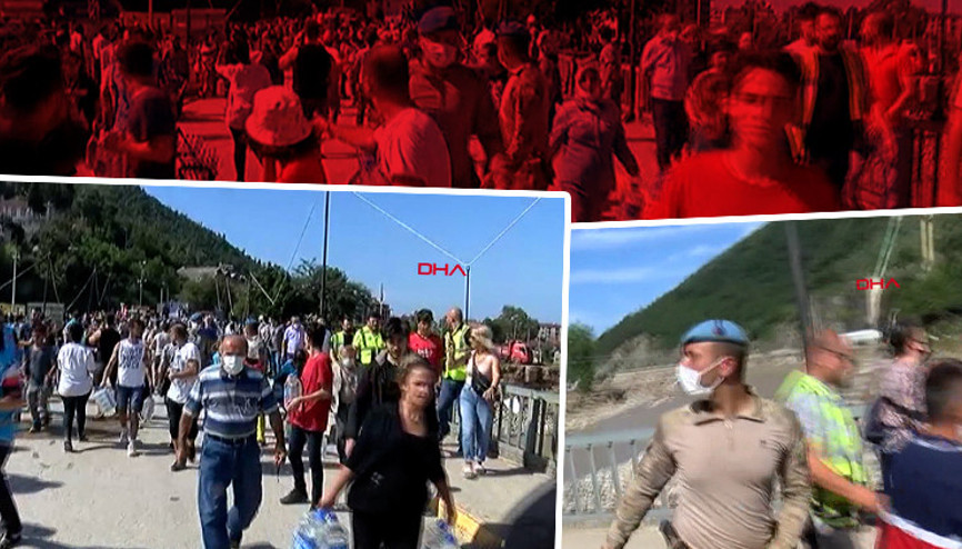 Son dakika: Sinopun Ayancık ilçesinde köprüde büyük panik Çökme tehlikesi yaşandı Son dakika: Sinopun Ayancık ilçesinde köprüde büyük panik Çökme tehlikesi yaşandı