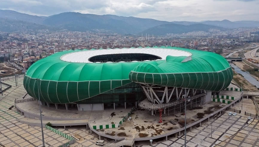 Bursasporun stadının isim sponsoru belli oldu