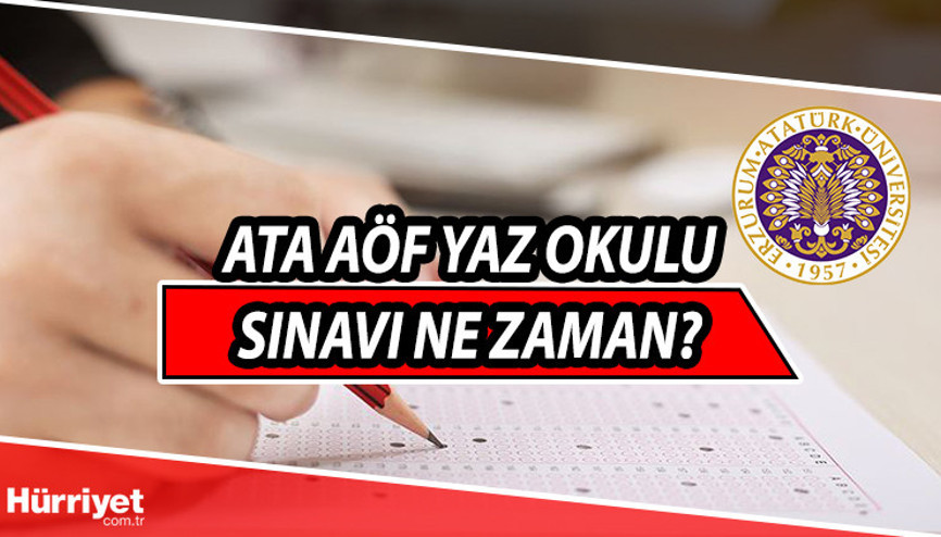 ATA AÖF yaz okulu sınavı ne zaman Sınav yüz yüze mi yapılacak 2021 ATA AÖF yaz okulu sınav tarihi açıklandı ATA AÖF yaz okulu sınavı ne zaman Sınav yüz yüze mi yapılacak 2021 ATA AÖF yaz okulu sınav tarihi açıklandı