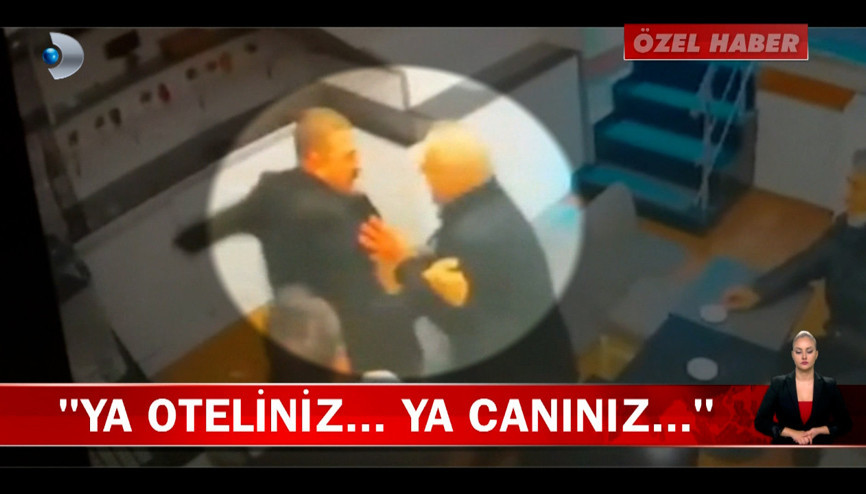 Otel sahiplerini bıçakla tehdit ettiler