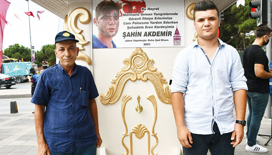 Su taşırken ölen Şahin’in adı çeşmede yaşayacak