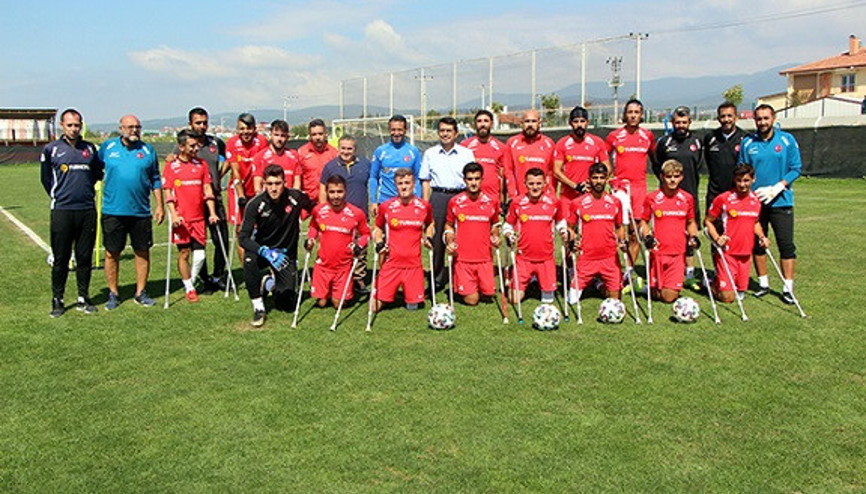 Ampute Futbol Milli Takımında hedef Avrupa şampiyonluğu