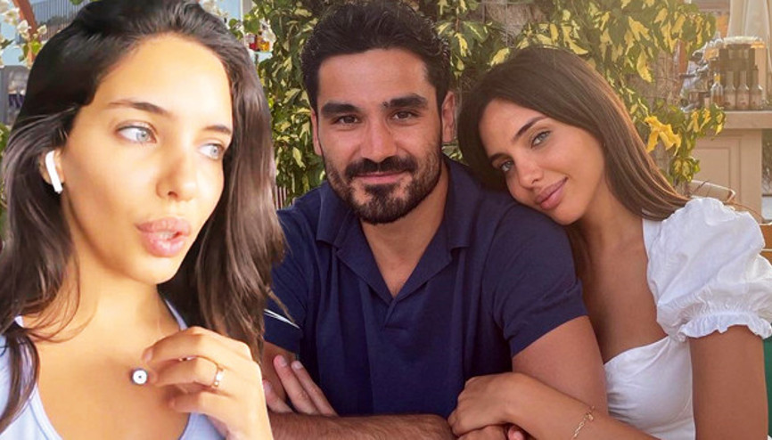 İlkay Gündoğandan sevgilisi Sara Arfaoui’ye nazar boncuklu teklif