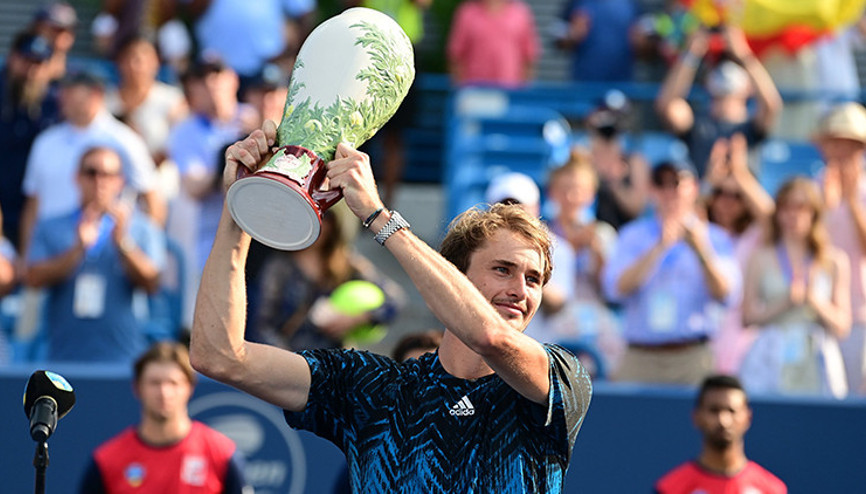 Cincinnati Mastersın şampiyonu Alexander Zverev