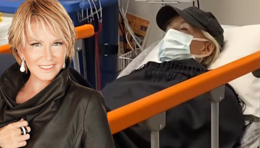 Filiz Akın hastaneye yattığı görüntüleri paylaştı: Tansiyon tehlikeli derecede düşük Ateş 42…