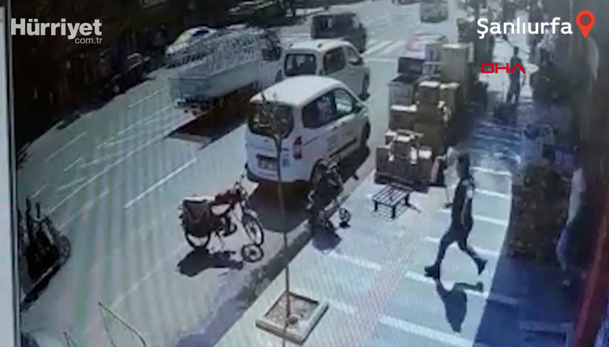 Market çalışanının dikkati bebeğin hayatını kurtardı