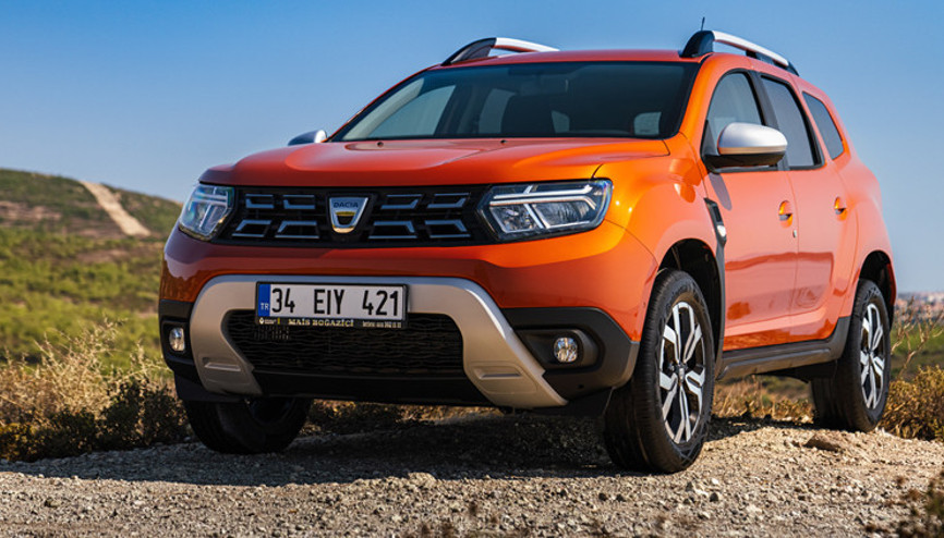Bir depoya 1235 kilometre Dacia Duster yenilendi…