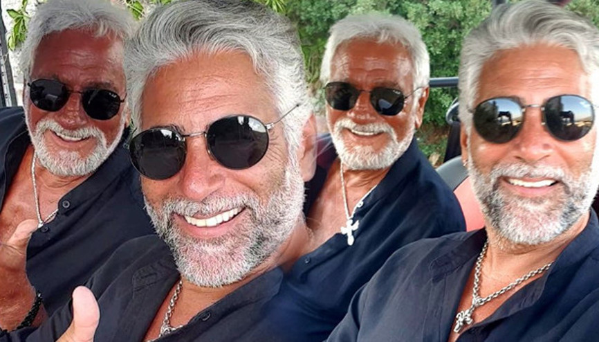 Fedon Kalyoncu ve oğlu Theo Kalyoncunun fotoğrafı olay oldu