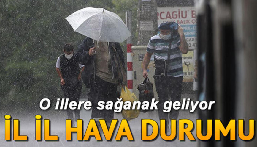Son dakika hava durumu uyarısı: Bugün hava nasıl olacak İşte Meteoroloji 31 Ağustos il il hava durumu raporu