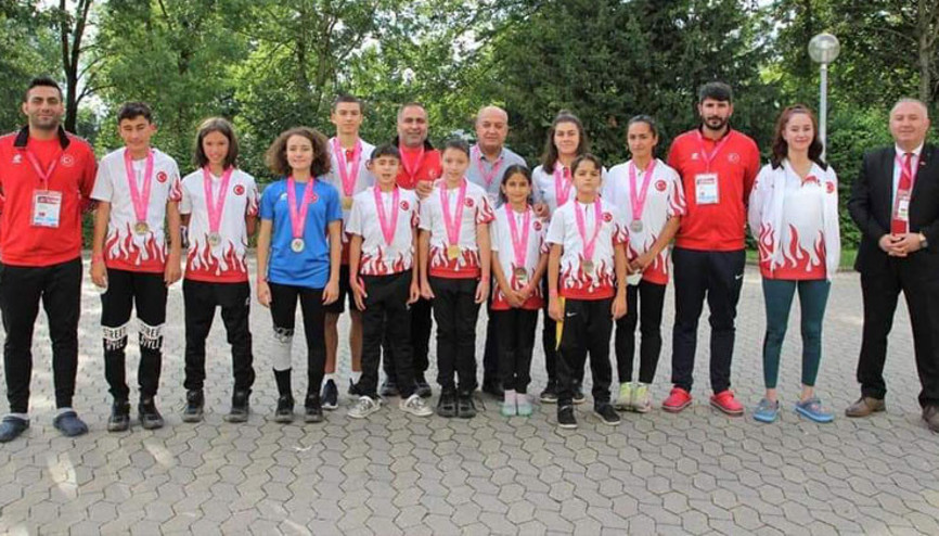 3’ü altın 10 madalyayla döndüler