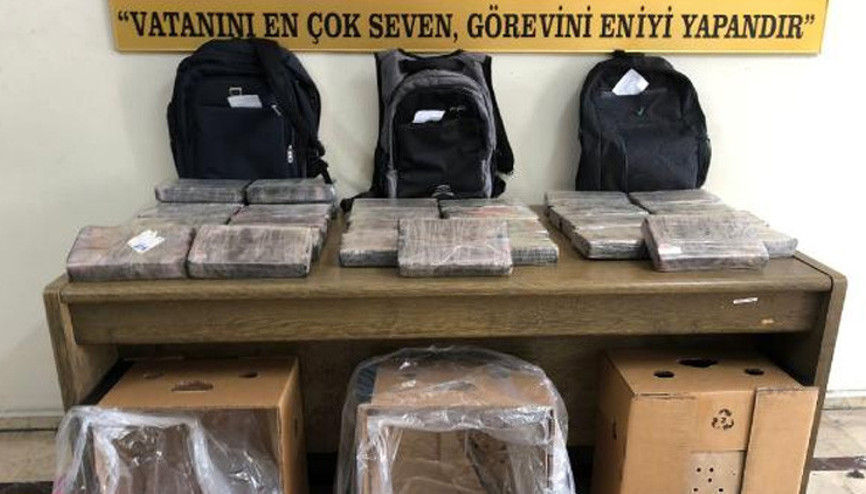 Mersin Limanı’nda ele geçirildi Tam 30 kilo...