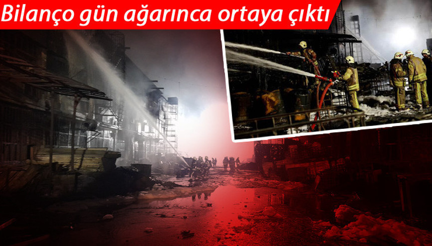 Son dakika... İstanbulda alevlerle 8 saatlik savaş Bilanço gün ağarınca ortaya çıktı