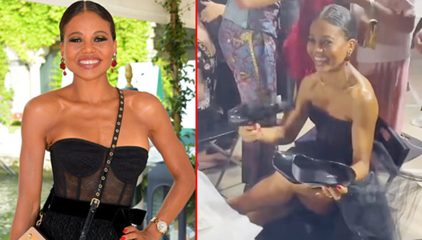 Ünlüler panikte: Ayakkabılarına kadar sırılsıklam oldular