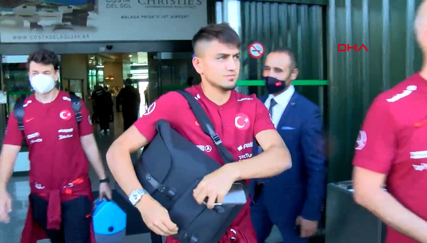 A Milli Futbol Takımı Malagaya geldi
