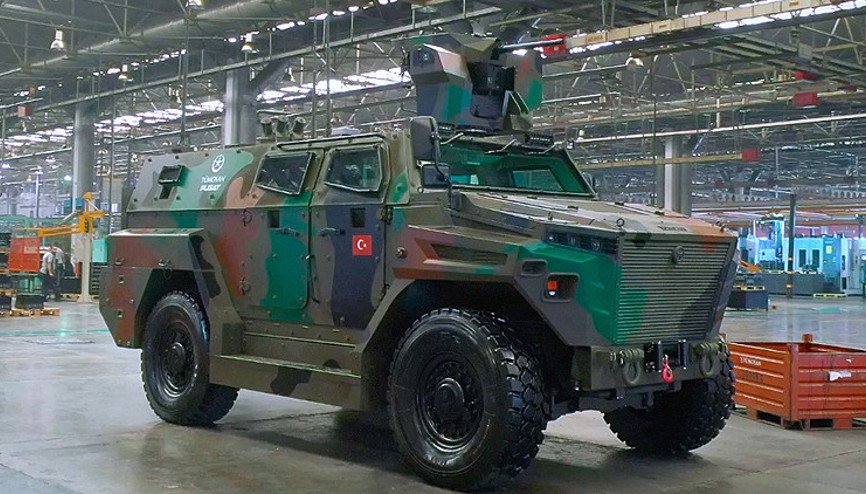 Yerli ve milli Zırhlı Pusat göreve talip