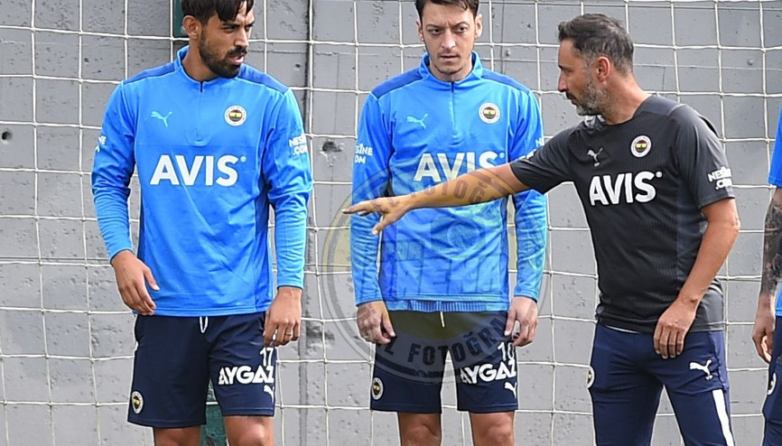 Fenerbahçe antrenmanından çok özel fotoğraflar