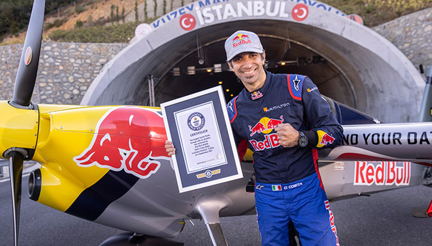Red Bull’un ‘Tünel Geçişi’ Guinness Rekorlar Kitabı’na girdi