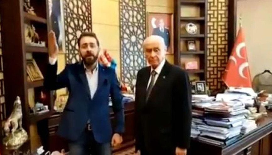 Bahçeli izin verdi, kanser hastası stand-upçı taklidini yaptı
