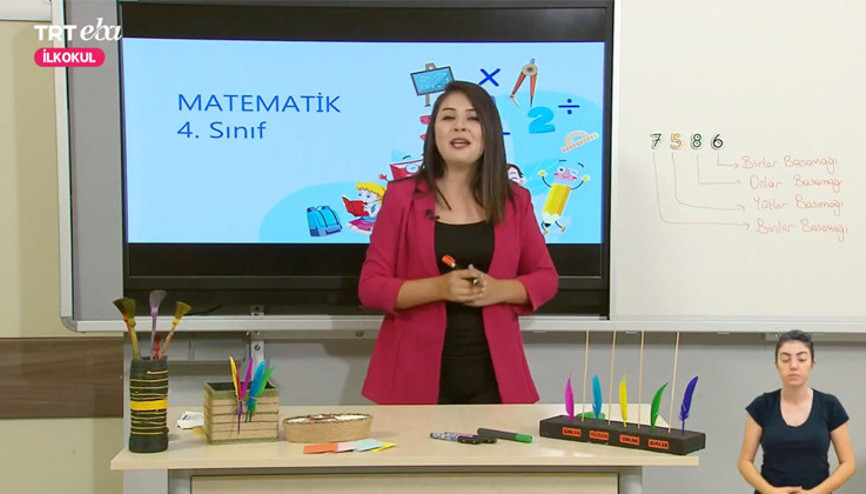 TRT EBA yayınlarına devam ediyor