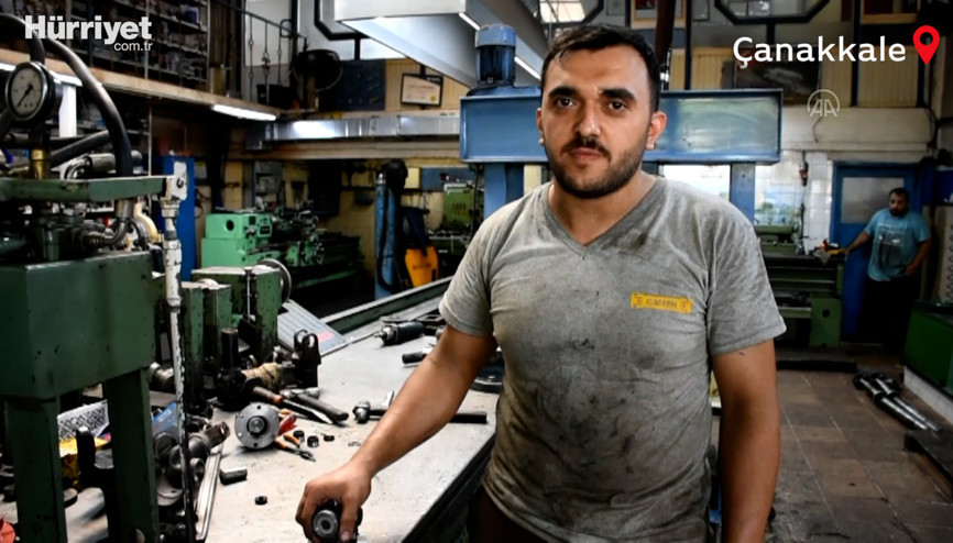 Çanakkaleye duygulandıran kargo