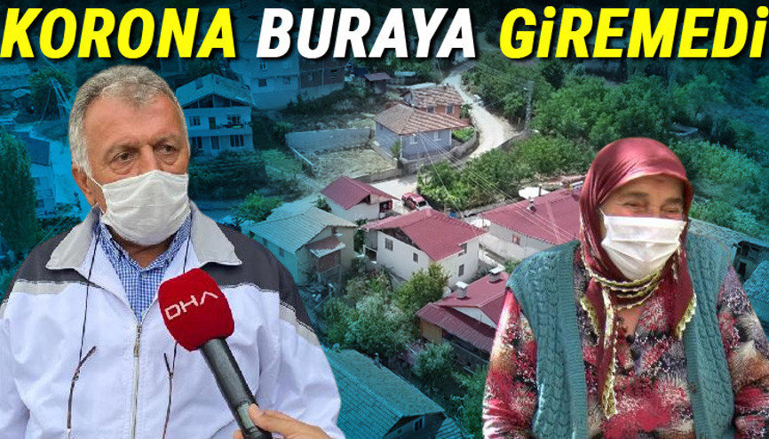 Amasya’nın Taşova ilçesinin Gökpınar köyünde hiç koronavirüs vakası görülmedi