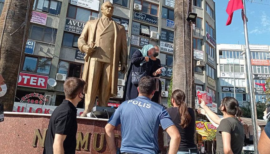 Balıkesirde gelin ile kayınvalidesinden şiddet isyanı