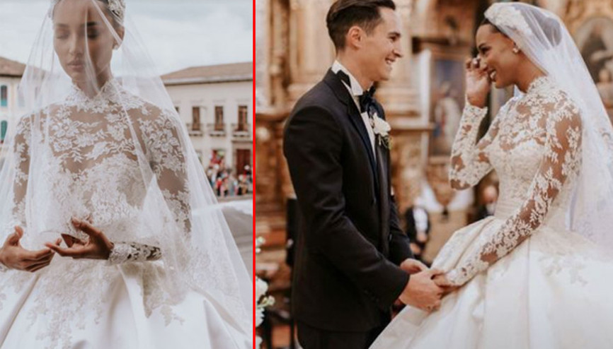 Top model Jasmine Tookes ile Snapchatin yöneticilerinden Juan David Borrero peri masalı gibi bir düğünle evlendi: Düğün damadın memleketinde Top model Jasmine Tookes ile Snapchatin yöneticilerinden Juan David Borrero peri masalı gibi bir düğünle evlendi: Düğün damadın memleketinde