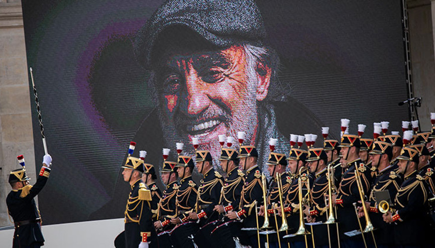 Hafızalara kazınan aktör Jean-Paul Belmondo için hatırlardan silinmeyecek cenaze töreni