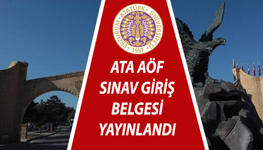 ATA AÖF yaz okulu sınav giriş belgesi sorgulama: ATA AÖF yaz okulu sınavı ne zaman, saat kaçta yapılacak ATA AÖF yaz okulu sınav giriş belgesi sorgulama: ATA AÖF yaz okulu sınavı ne zaman, saat kaçta yapılacak