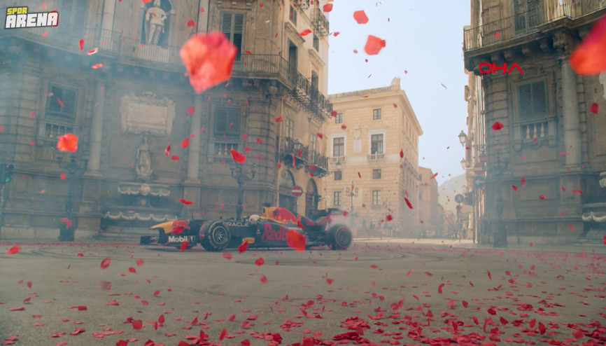 Max Verstappen, İtalya GP öncesinde Palermo sokaklarında