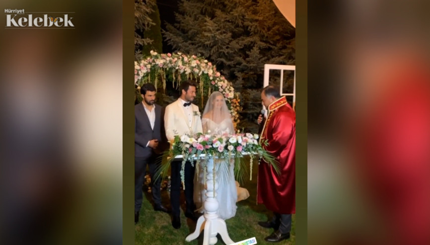 Oyuncu Oya Unustası ile Ahmet Tansu Taşanlar evlendi