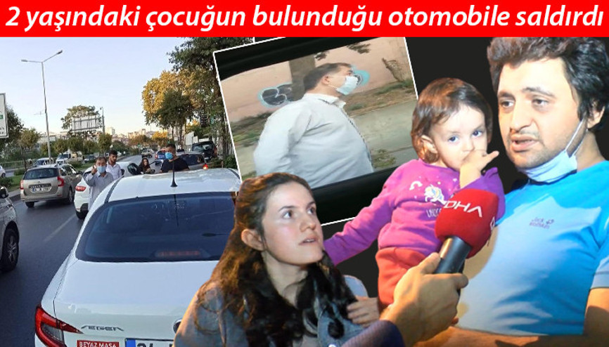 İstanbulda trafikte dehşet anları