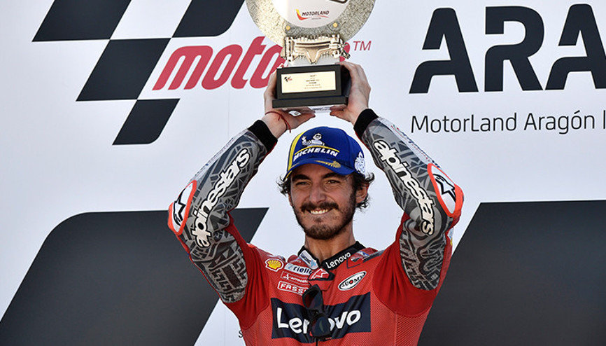 MotoGP Aragon Grand Prixsini Bagnaia kazandı