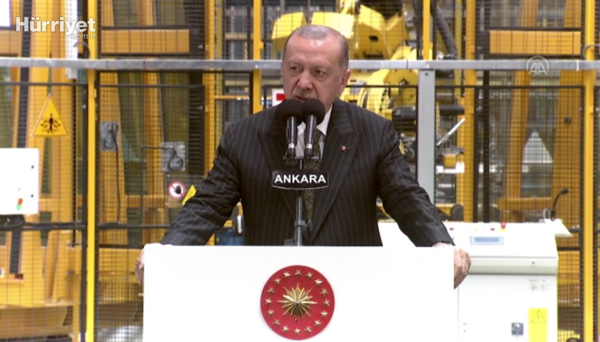 Cumhurbaşkanı Erdoğan, Şişecam Polatlı Fabrikası Yeni Üretim Hattı Açılış Törenine katıldı Cumhurbaşkanı Erdoğan, Şişecam Polatlı Fabrikası Yeni Üretim Hattı Açılış Törenine katıldı
