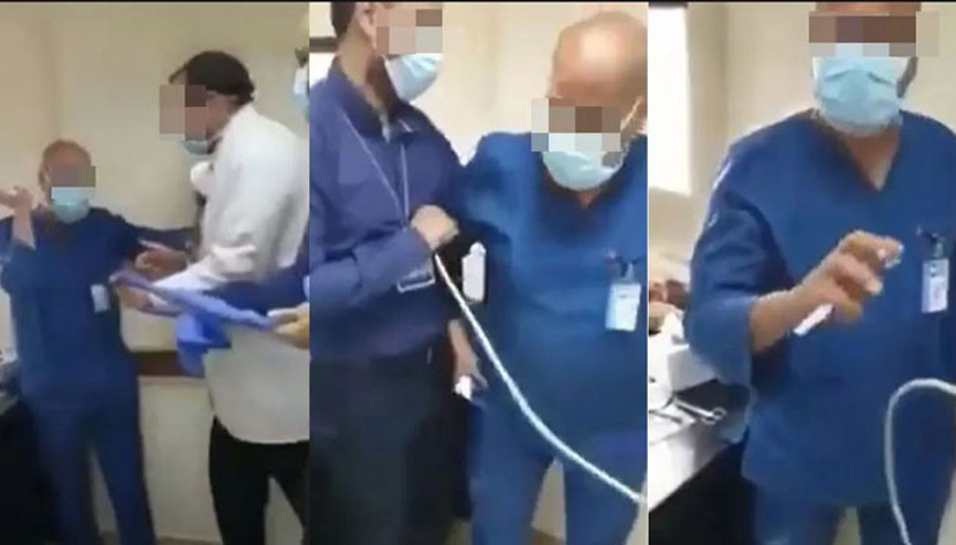 Mısırı ayağa kaldıran görüntü Köpeğine zorla secde ettirdi