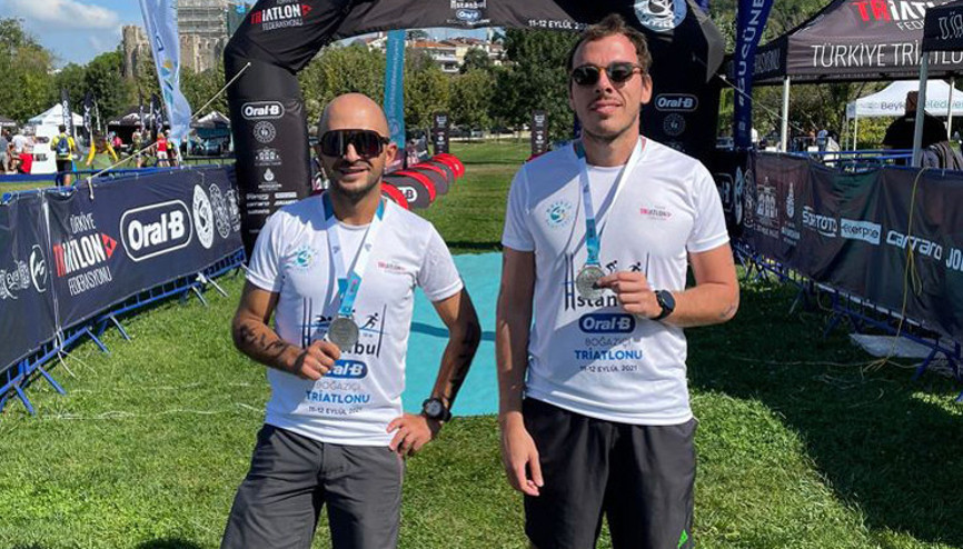 Boğazda triatlon şöleni Kazananlar belli oldu